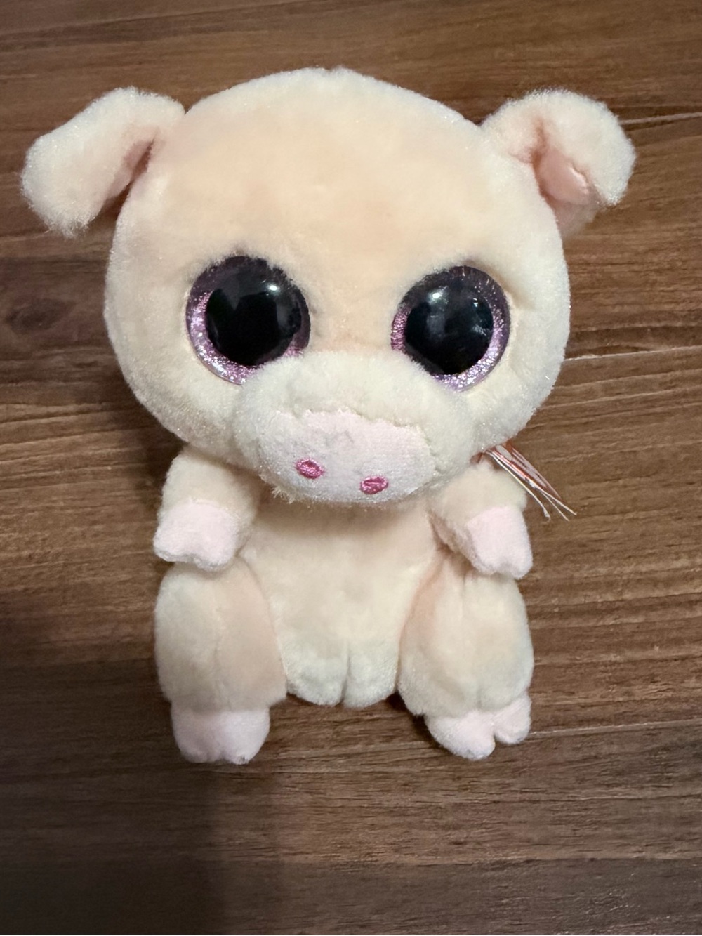 Ty Beanie boo “Piggley” the pig 6” stuffed animal